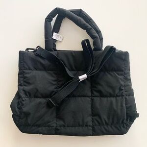 NWT GAP Quilted Tote Bag
